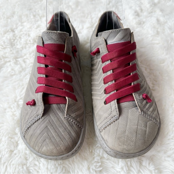 CAMPER Twins Leather Sneaker - Picture 3 of 8